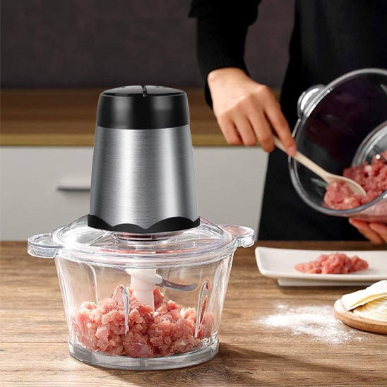 Hachoir à viande électrique puissant pour préparer vos plats facilement