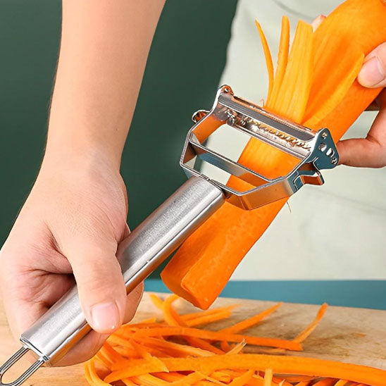 EPLUCHEUR-MULTIFONCTION ULTRA-TRANCHANT