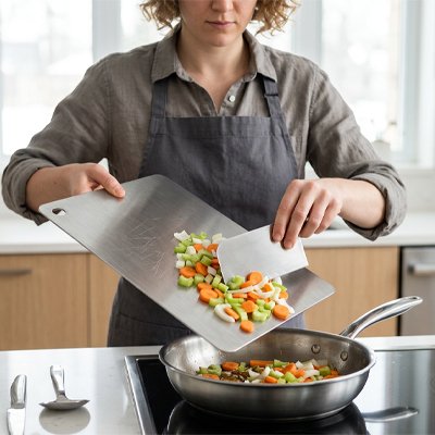 Planche à découper en titane découpe rapide