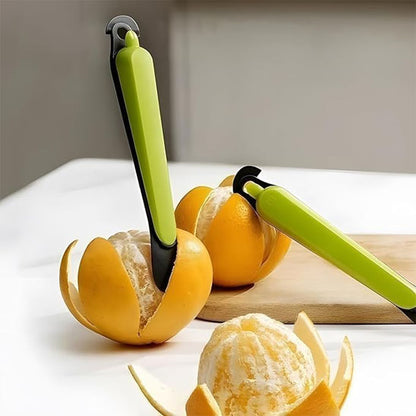 Eplucheur Orange- Epluche oranges, citrons, pamplemousses et mandarines en un tour de main sans gaspillage