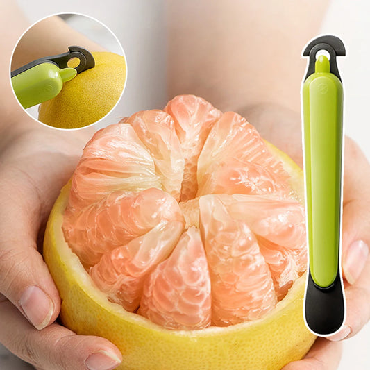 ÉPLUCHEUR-Orange-vert précis, réalisez facilement des zestes fins pour parfumer vos desserts et plats