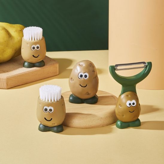 EPLUCHEUR - EN FORME DE PATATE SOURIANTE