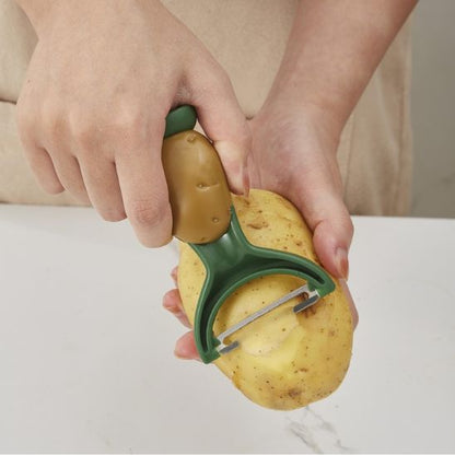 EPLUCHEUR - EN FORME DE PATATE SOURIANTE