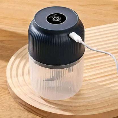Mini Hachoir noir rechargeable USB multifonctions