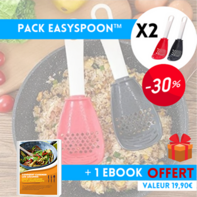 EasySpoon™ - Cuillère multifonctions Tout en Un