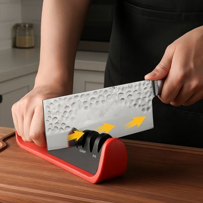 Affuteur de couteaux Compatible pour tous les couteaux