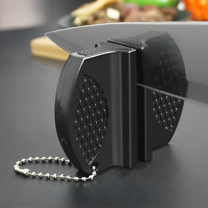 Aiguiseur couteau noir  compact et portable