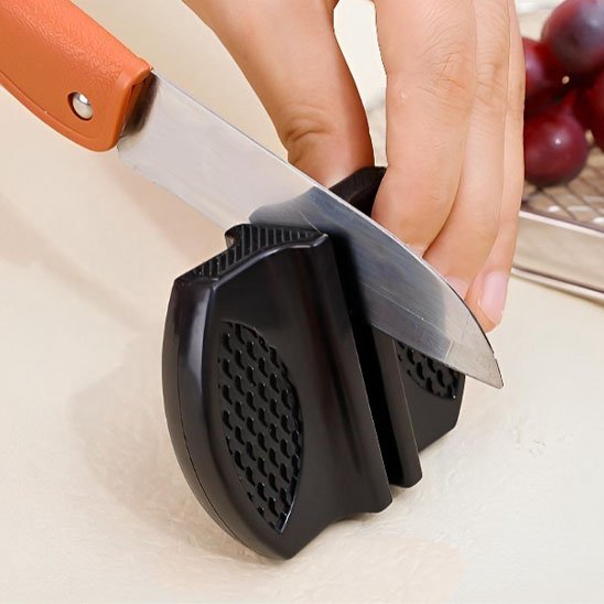 Aiguiseur couteau  pratique pour tiroir de cuisine