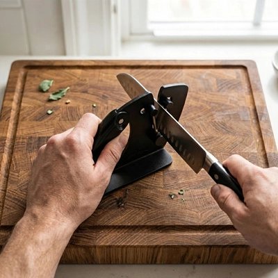 Aiguiseur de couteaux polyvalent 