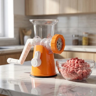 Hachoir à viande manuel  pratique pour la cuisine