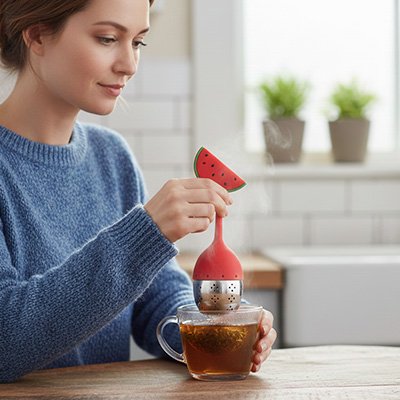 Infuseur à thé - forme pastèque