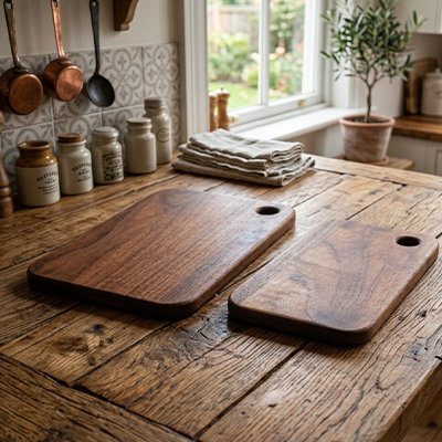 Planche à découper bois usage multifonction