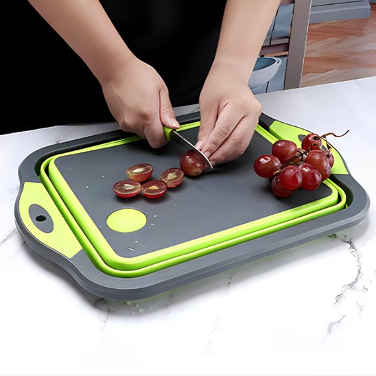 Planche à découper avec surface stable pour préparer les aliments