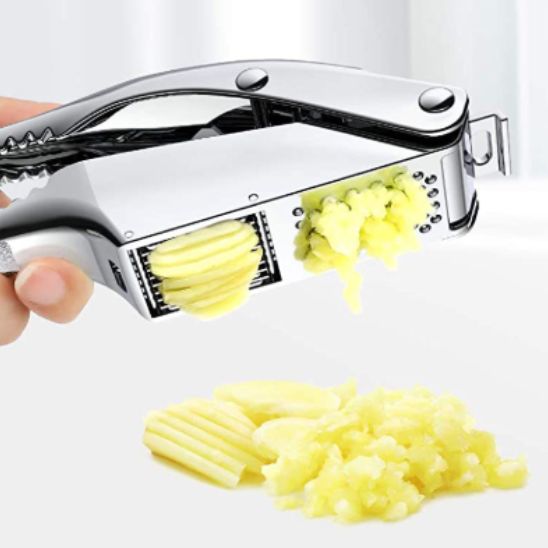 Presse Ail - AilMaster multifonction : idéal pour ail, gingembre et herbes, outil  hachoir  ail 2 en 1 pour cuisine rapide
